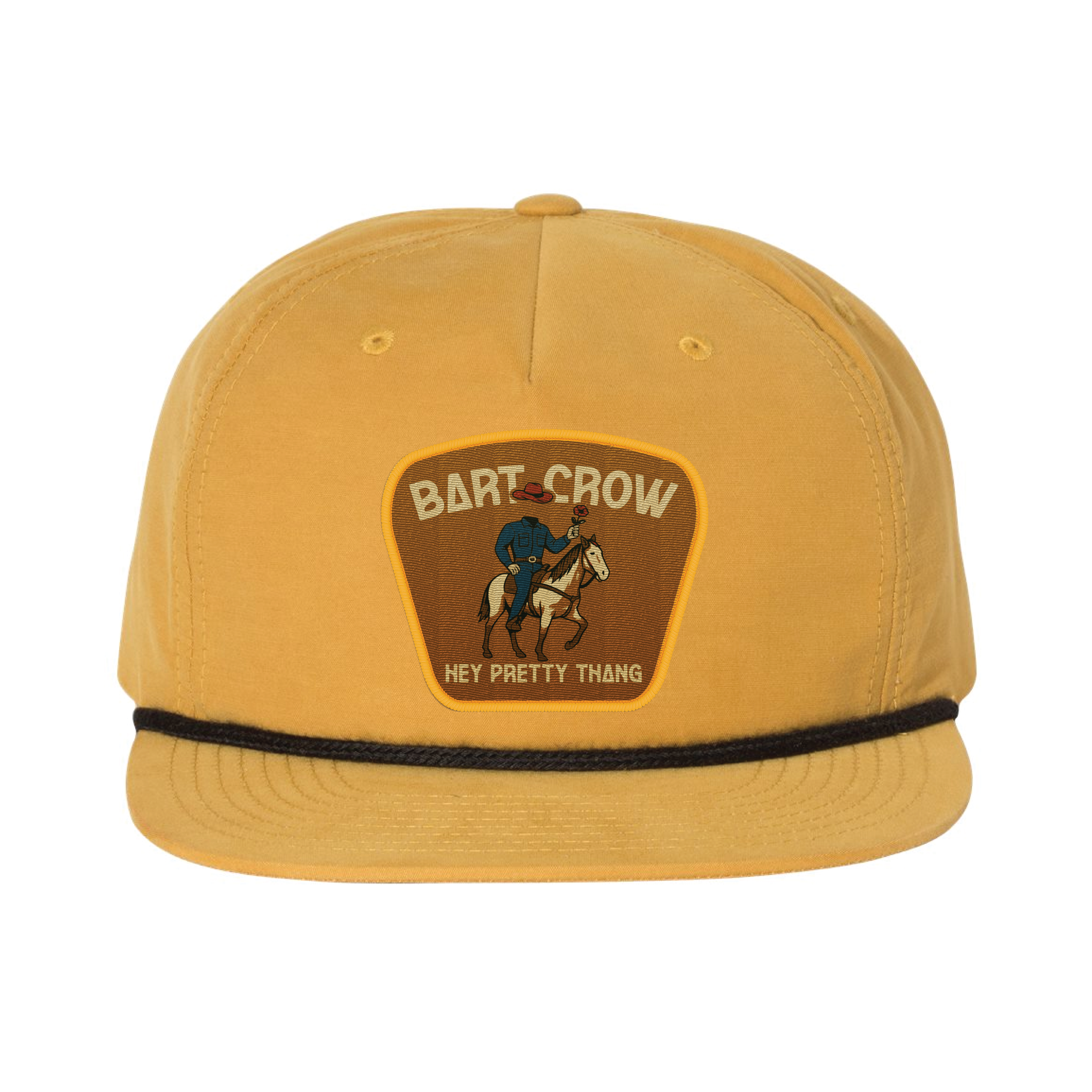 Bart Crow Patch Rope Cap