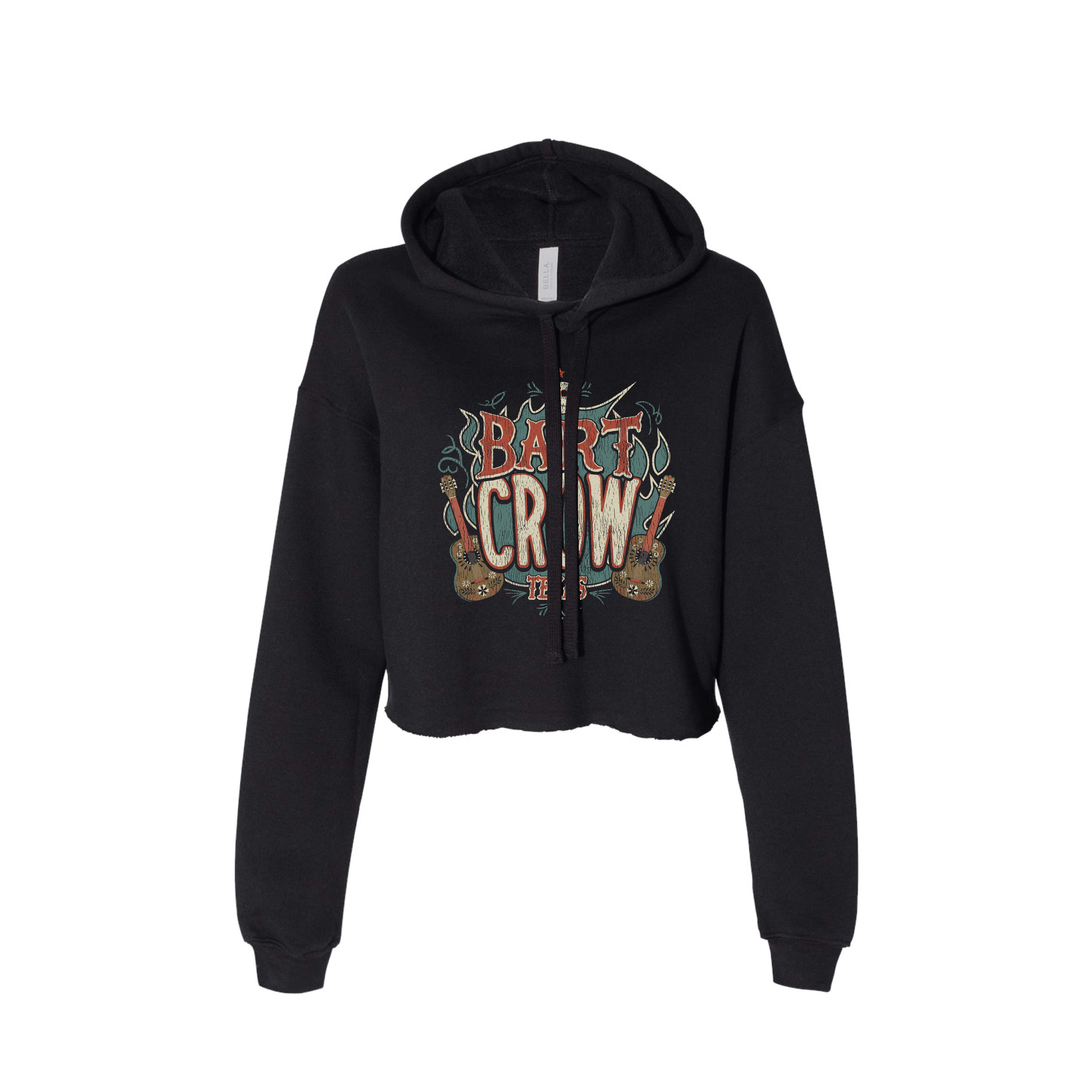 Dia De Los Muertos Cropped Hoodie